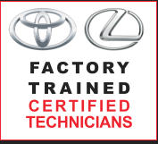 Factory Trained Certified technicians for Lexus and Toyota - Helms Automotive in Greensboro, NC